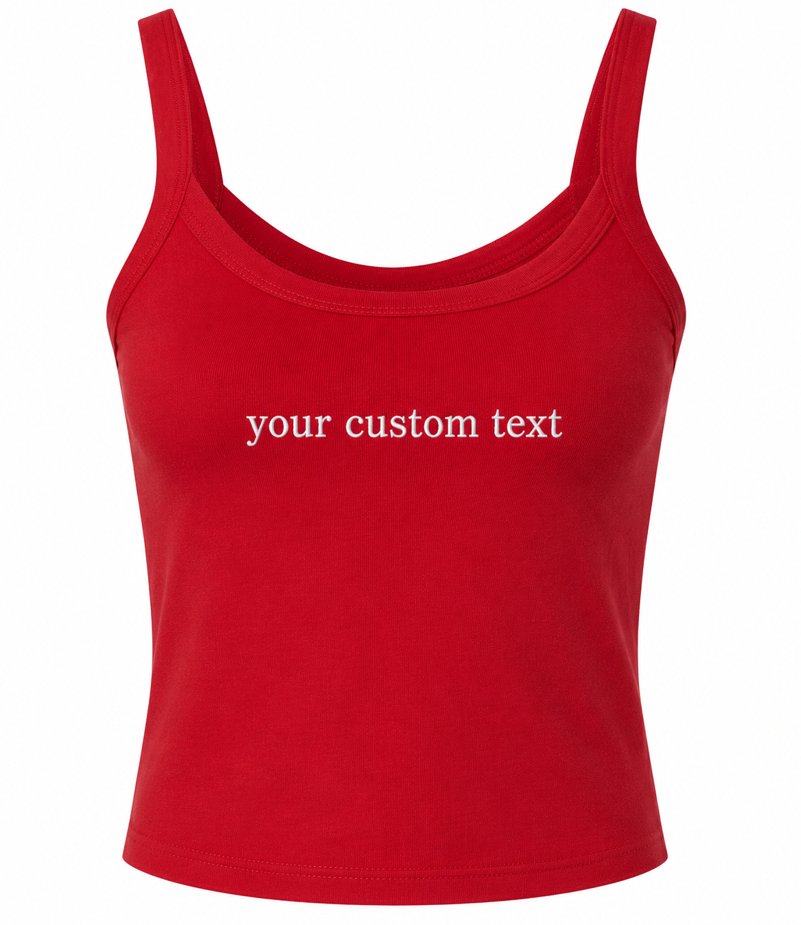 Custom Embroidered Tank Top by Franklin & Stitch