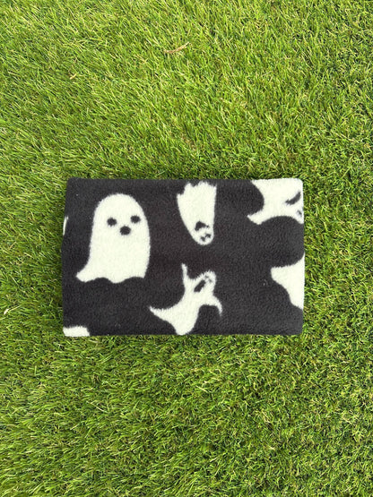 Handmade Ghost Polar Fleece Dog Snood – Personalised Option