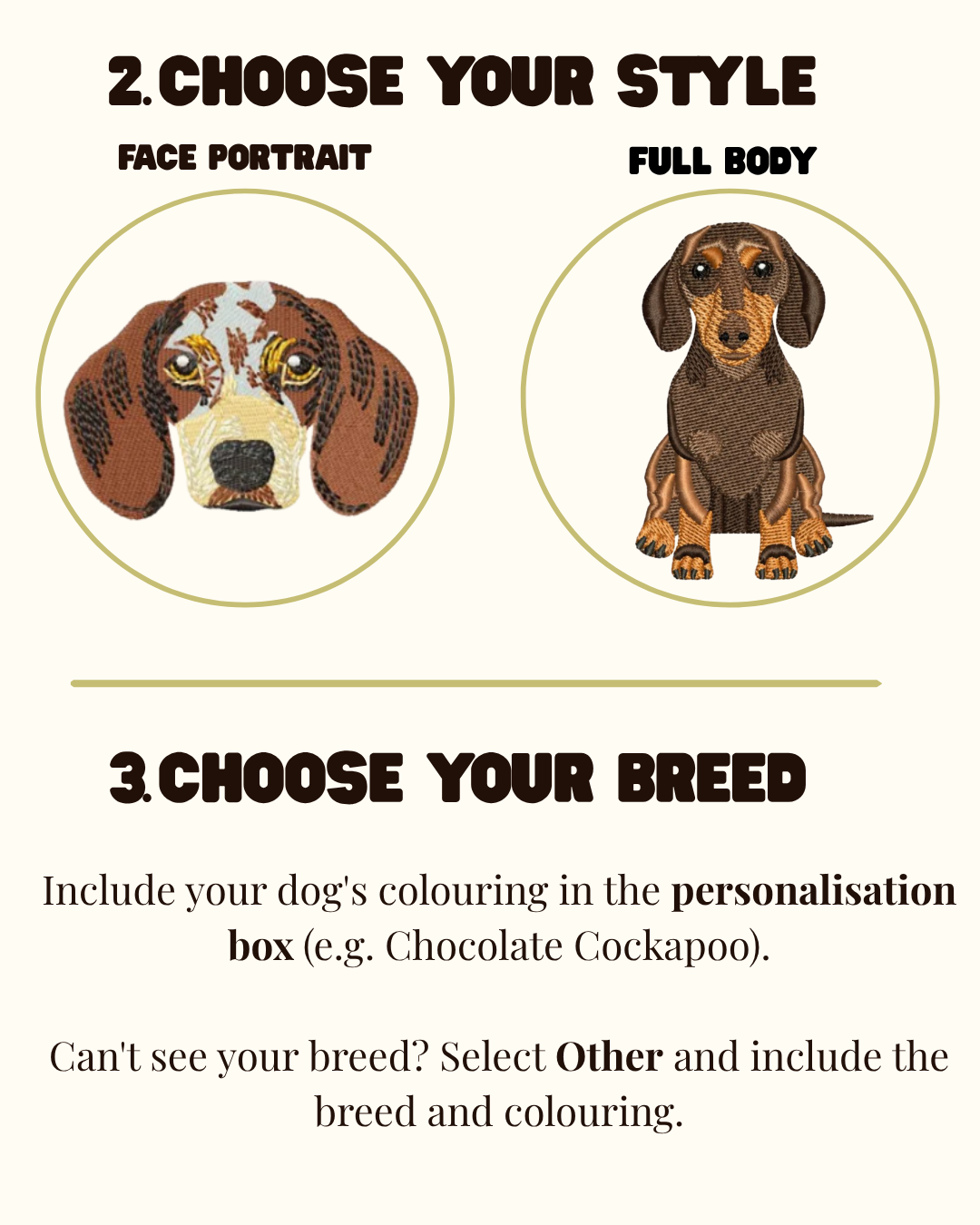 Dog Breed Embroidered Cap