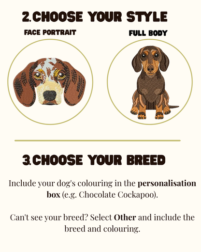 Dog Breed Embroidered Cap