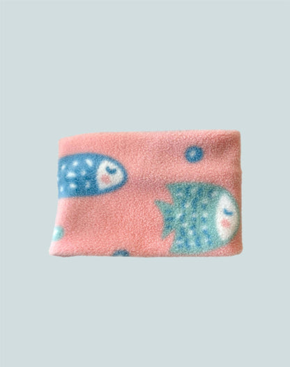 Handmade Fish Polar Fleece Dog Snood – Personalised Option