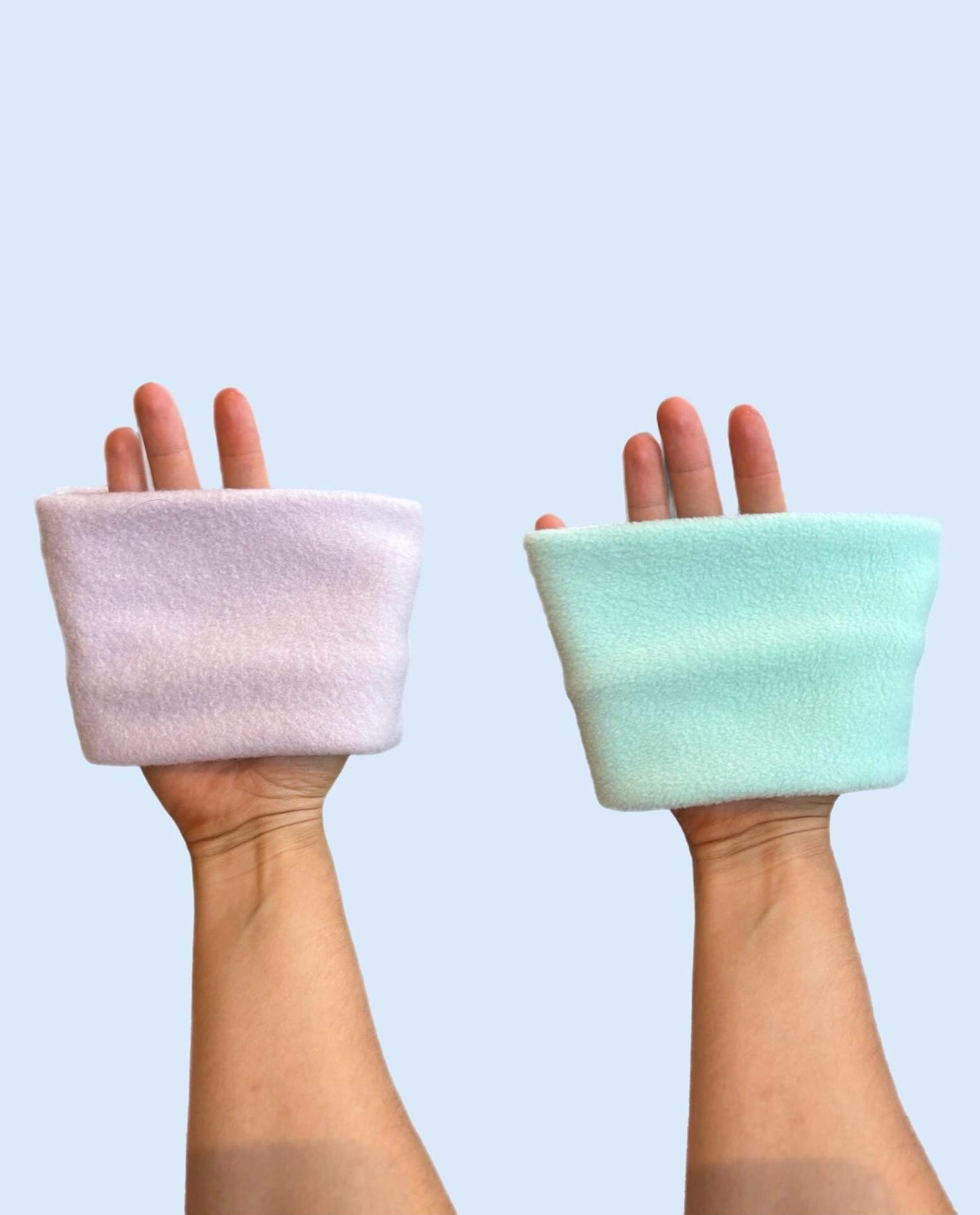 Handmade Pastel Polar Fleece Dog Snood – Personalised Option