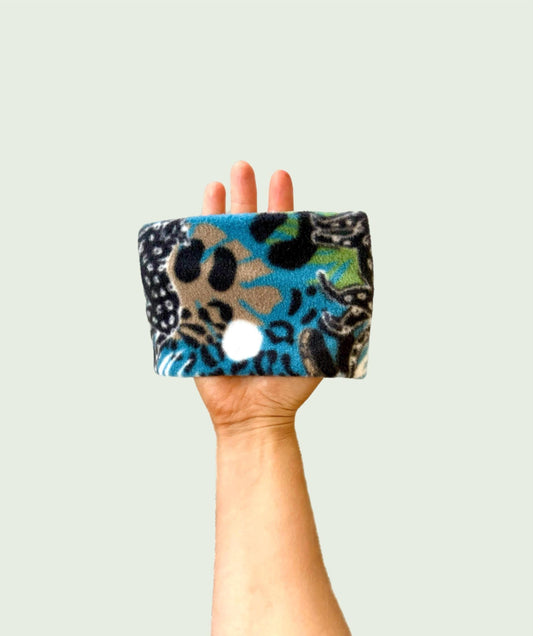 Handmade Jungle Polar Fleece Dog Snood – Personalised Option