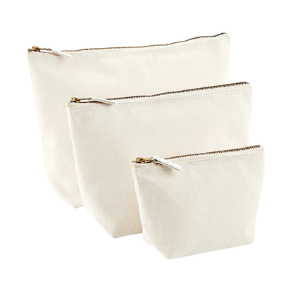 Custom Embroidered Canvas Accessory Bag
