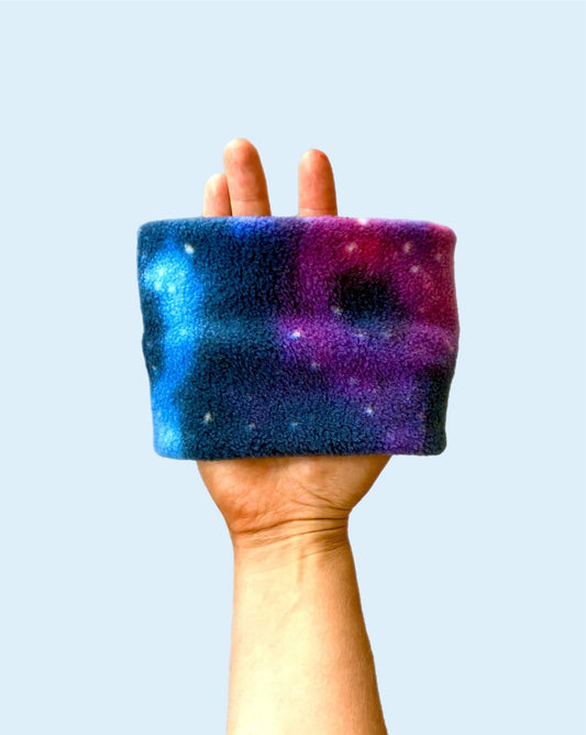Handmade Galaxy Polar Fleece Dog Snood – Personalised Option