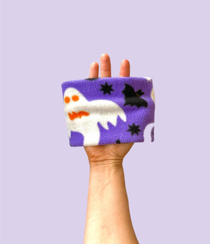 Handmade Halloween Polar Fleece Dog Snood – Personalised Option