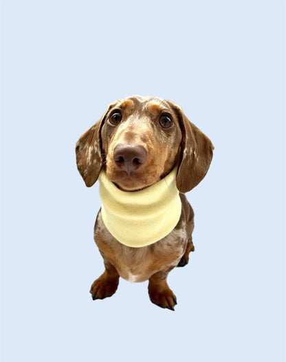 Handmade Pastel Polar Fleece Dog Snood – Personalised Option