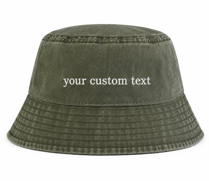 Custom Embroidered Bucket Hat by Franklin & Stitch