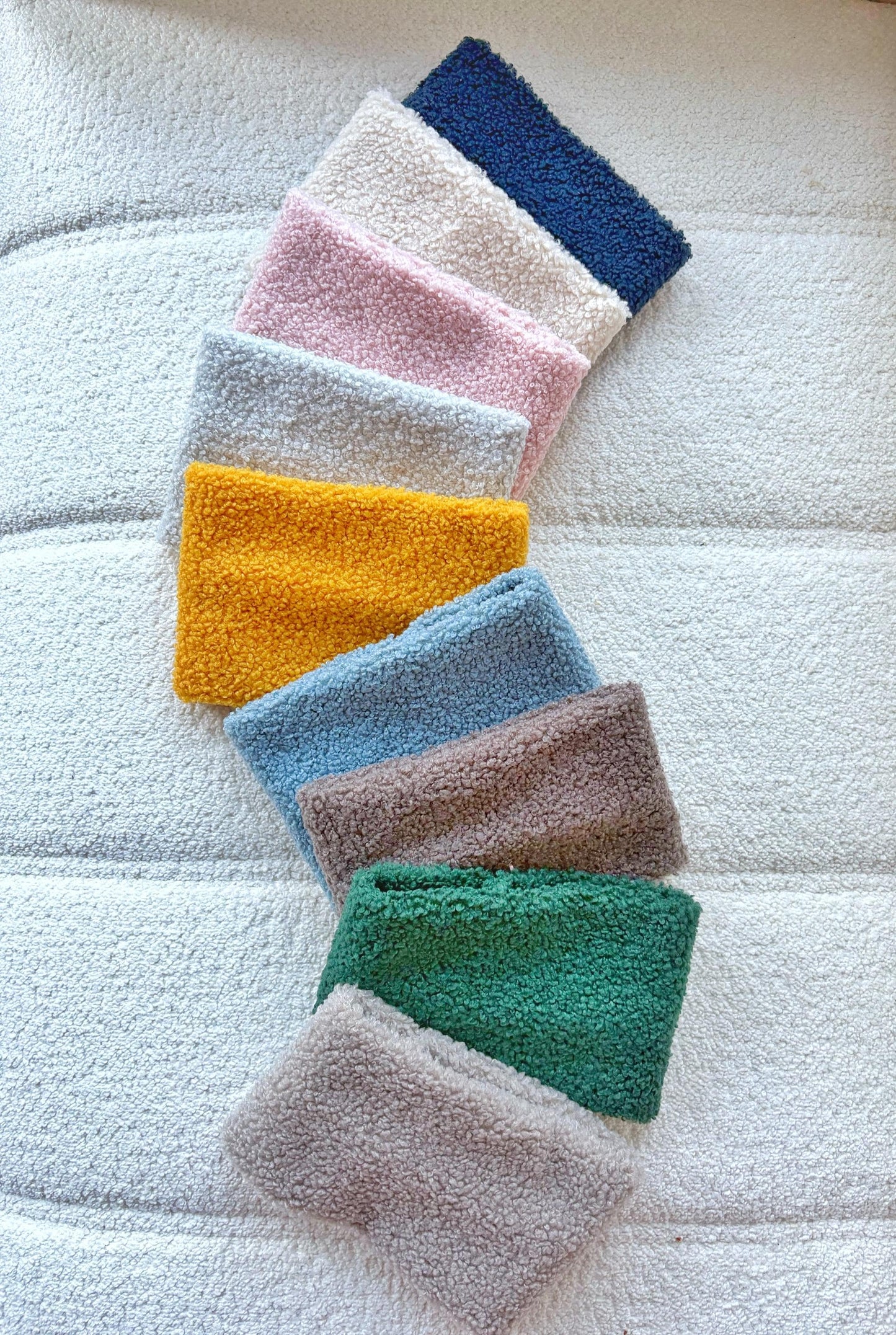 Handmade Teddy Sherpa Fleece Dog Snood – Personalised Option