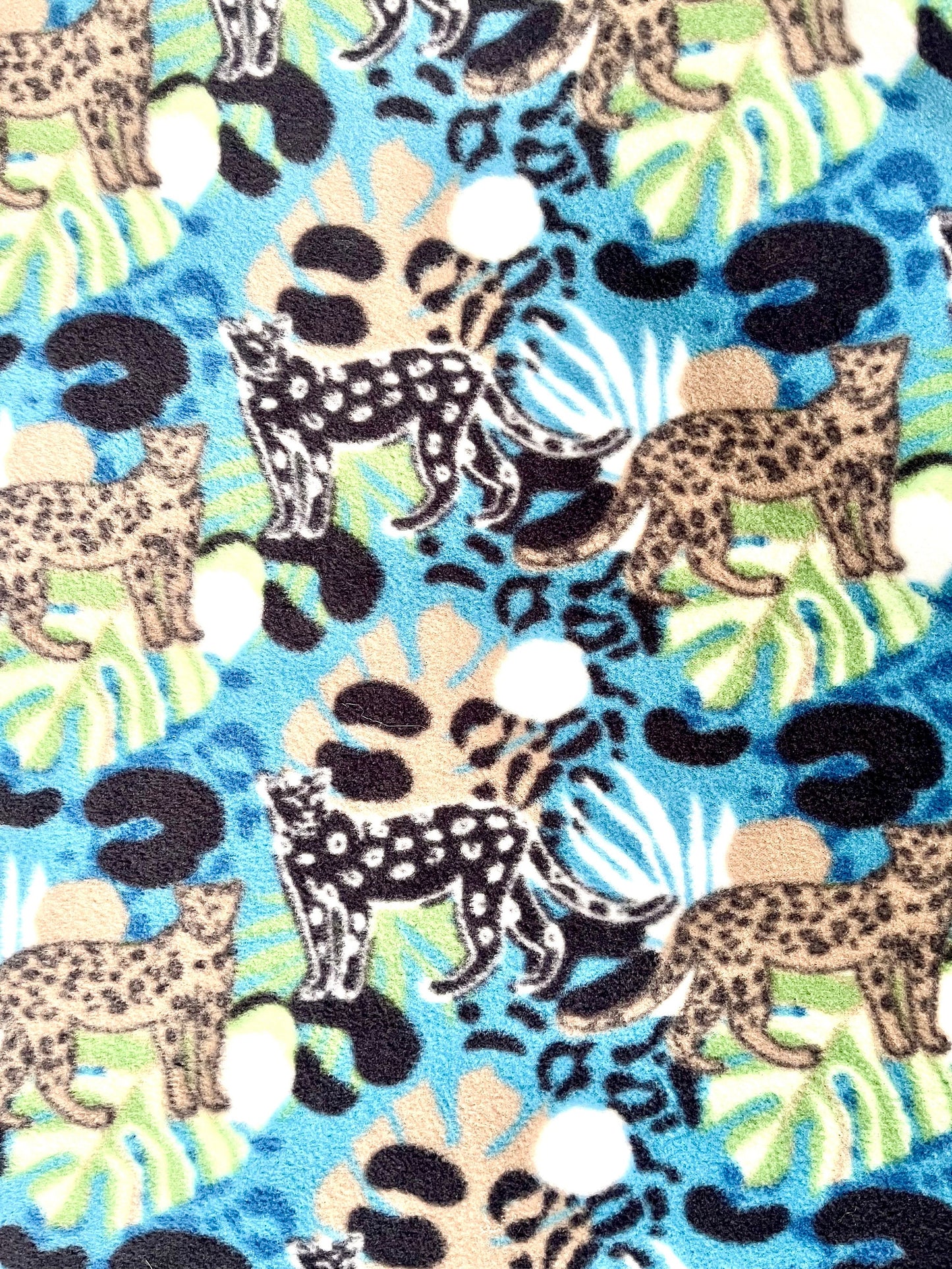 Handmade Jungle Polar Fleece Dog Snood – Personalised Option