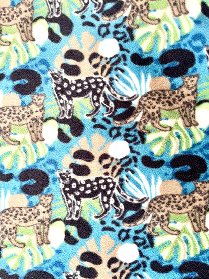 Handmade Jungle Polar Fleece Dog Snood – Personalised Option