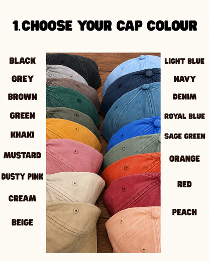 Dog Breed Embroidered Cap