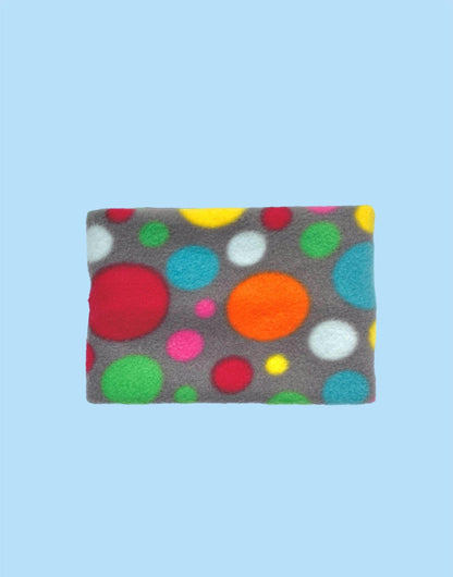 Handmade Polka Dot Polar Fleece Dog Snood – Personalised Option