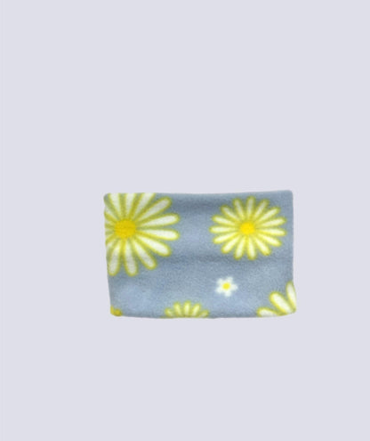 Handmade Daisy Polar Fleece Dog Snood – Personalised Option