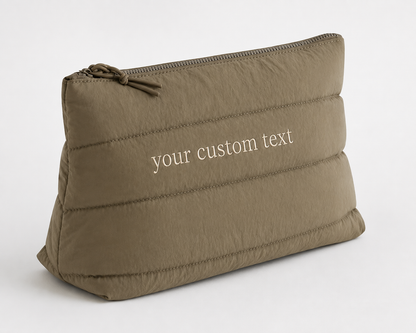 Custom Embroidered Accessories Bag by Franklin & Stitch