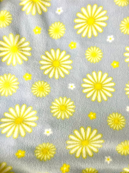 Handmade Daisy Polar Fleece Dog Snood – Personalised Option
