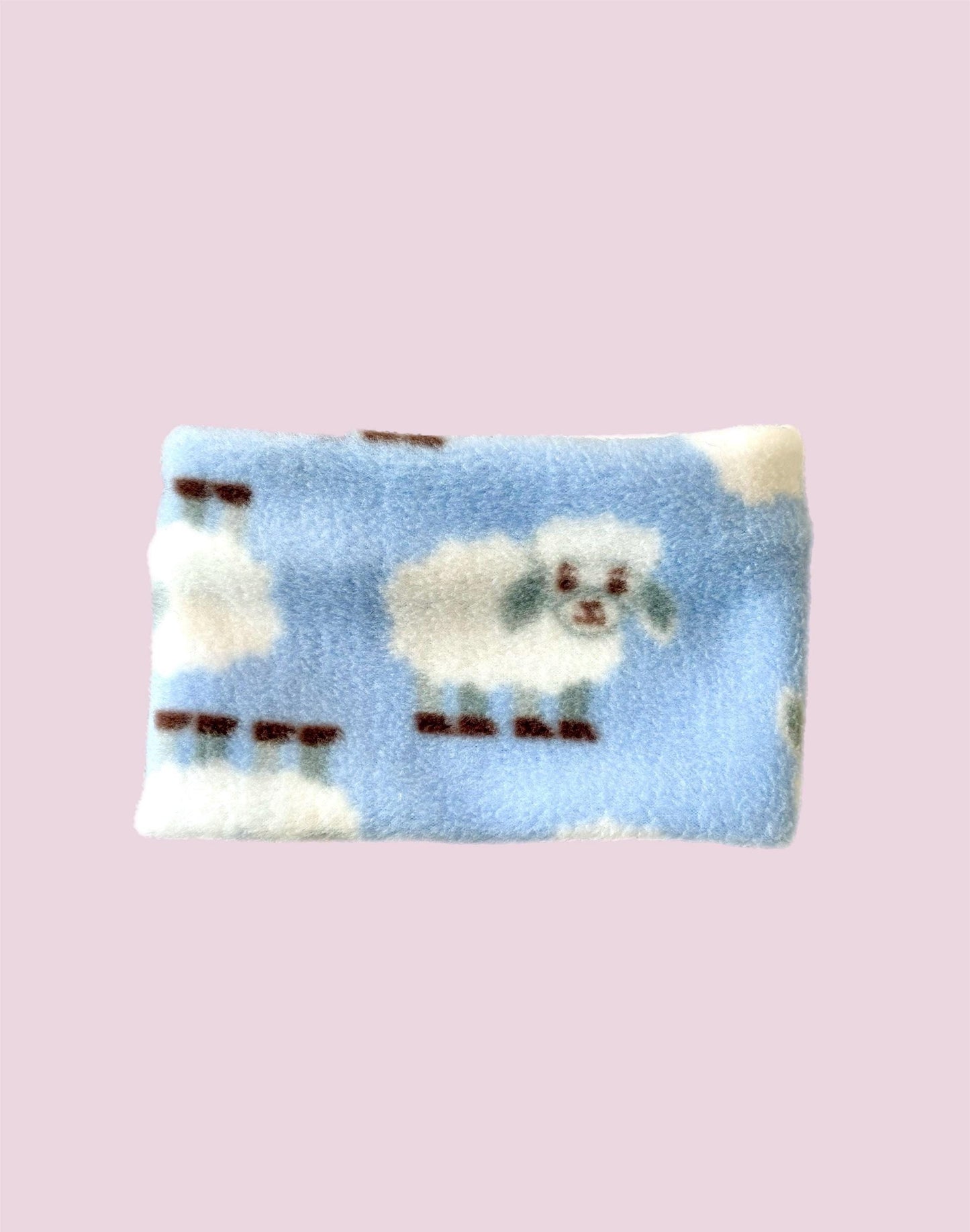 Handmade Sheep Polar Fleece Dog Snood – Personalised Option