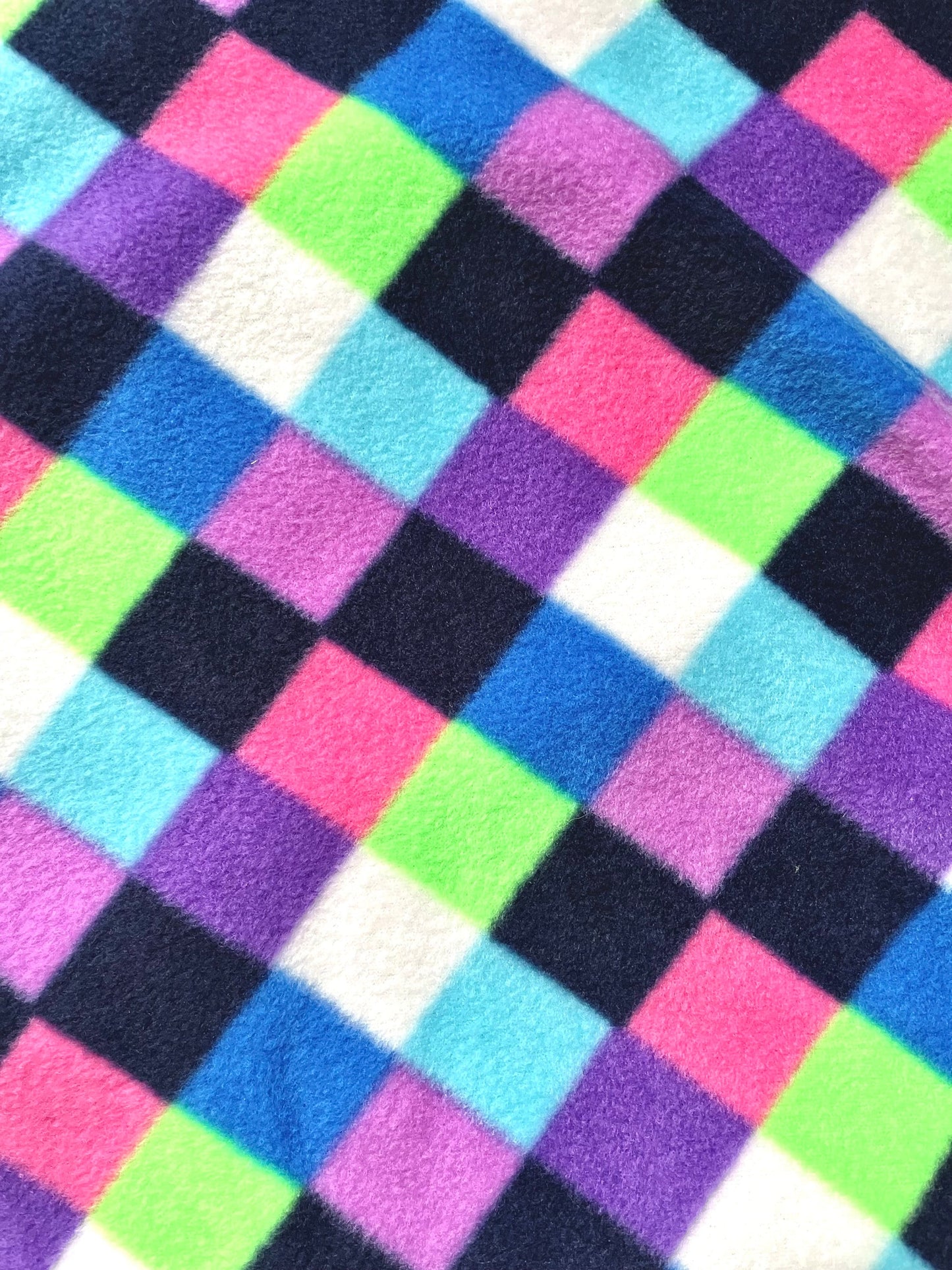 Handmade Diamond Polar Fleece Dog Snood – Personalised Option