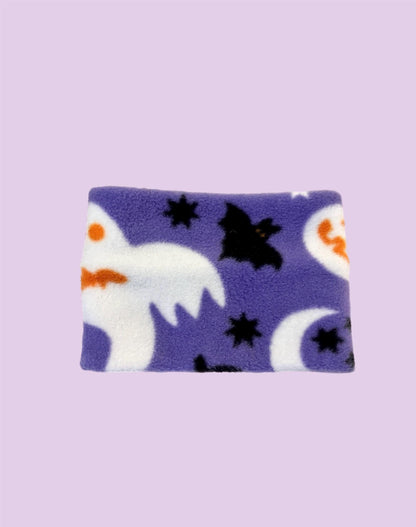 Handmade Halloween Polar Fleece Dog Snood – Personalised Option