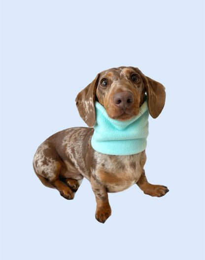 Handmade Pastel Polar Fleece Dog Snood – Personalised Option