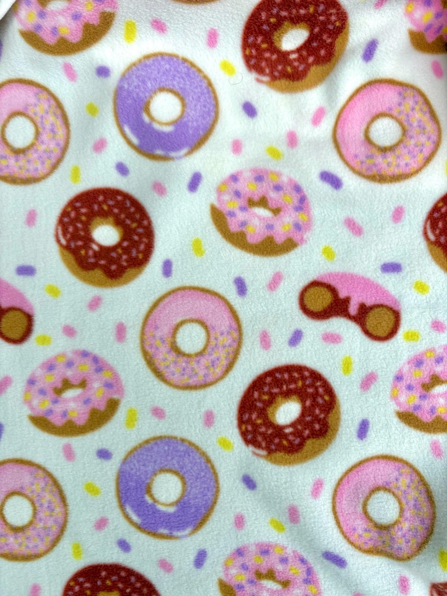 Handmade Doughnut Polar Fleece Dog Snood – Personalised Option