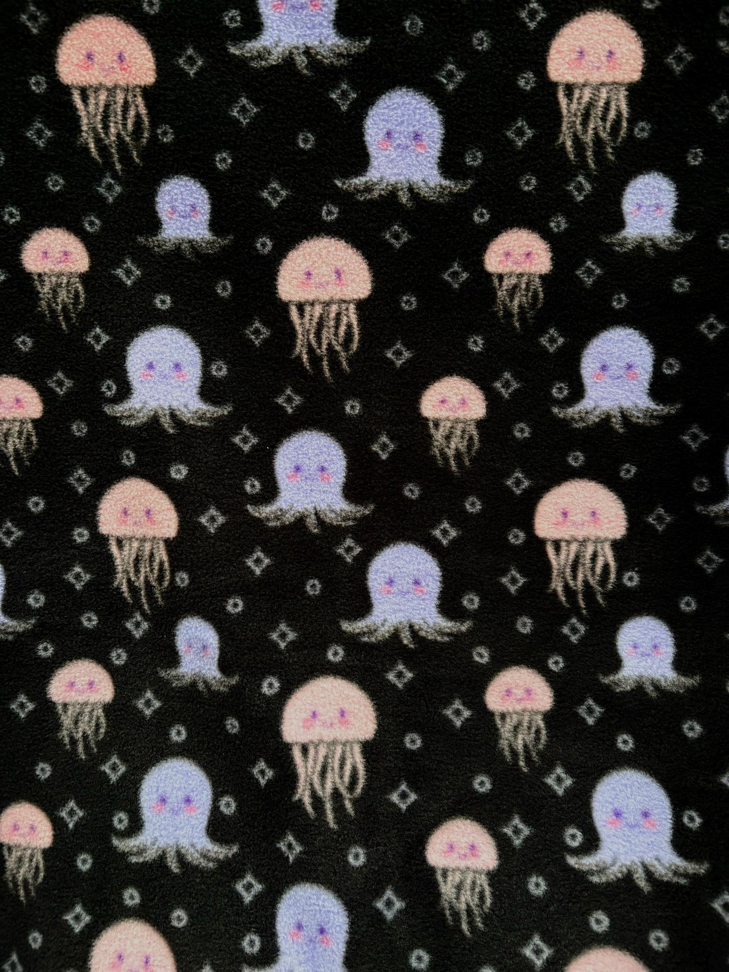 Handmade Jellyfish Polar Fleece Dog Snood – Personalised Option
