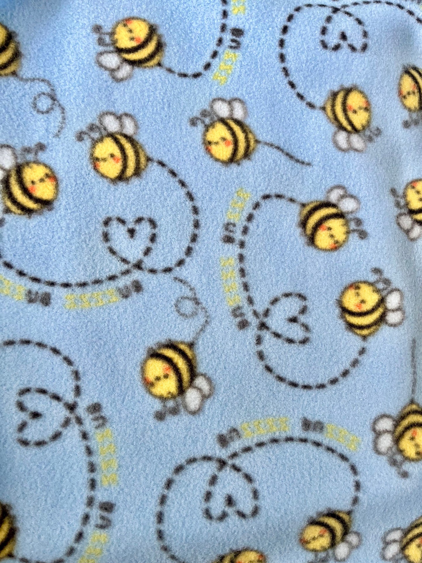 Handmade Bee Polar Fleece Dog Snood – Personalised Option