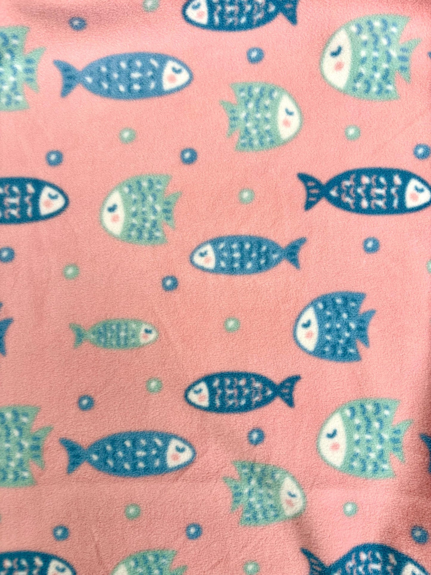 Handmade Fish Polar Fleece Dog Snood – Personalised Option