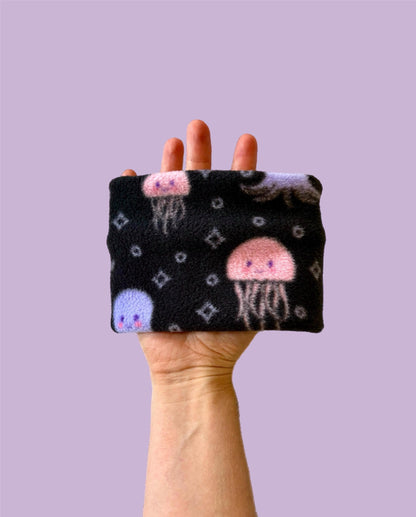 Handmade Jellyfish Polar Fleece Dog Snood – Personalised Option