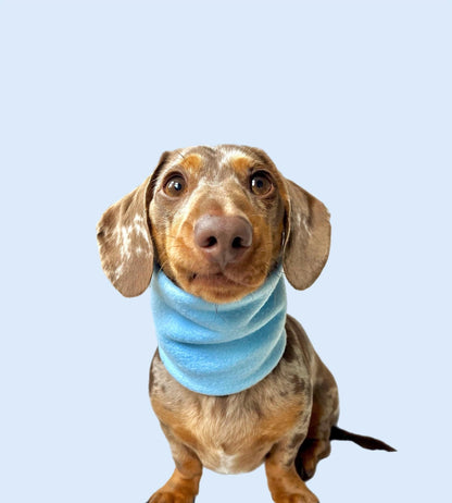 Handmade Pastel Polar Fleece Dog Snood – Personalised Option